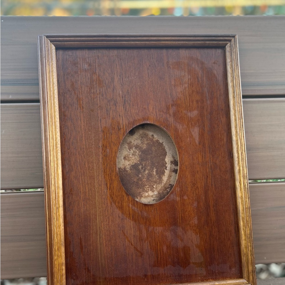 Unique Vintage Gold and Brown Photo Frame